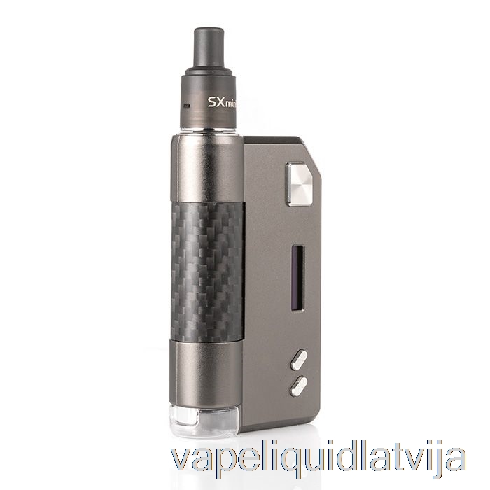 Yihi Sx Auto Squonk 30w Pod Sistēmas Oglekļa Gunmetal Vape šķidrums